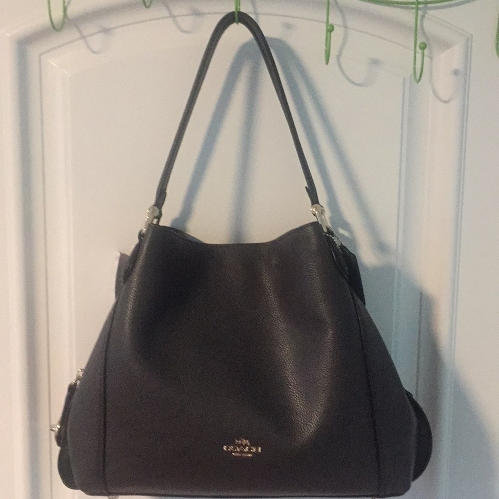 NWT Coach Edie Shoulder Bag - Chestnut